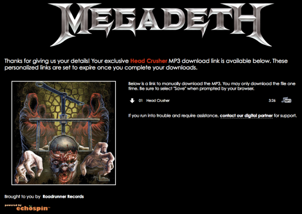 Megadeth-Head-Crusher-Download